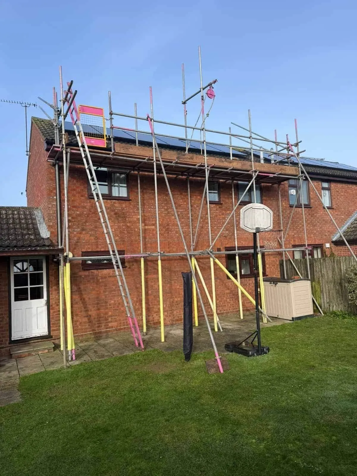 Residential scaffolding by Pinnacle Scaffolding