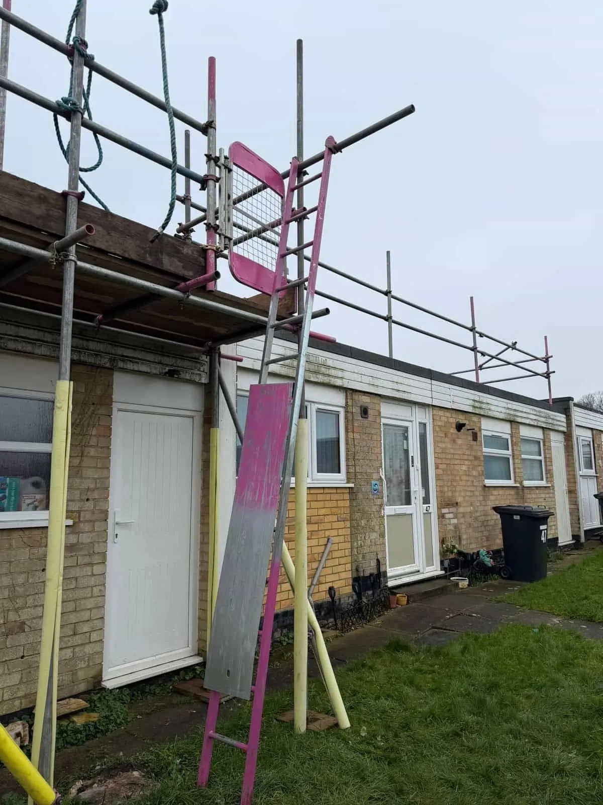 Domestic scaffolding project