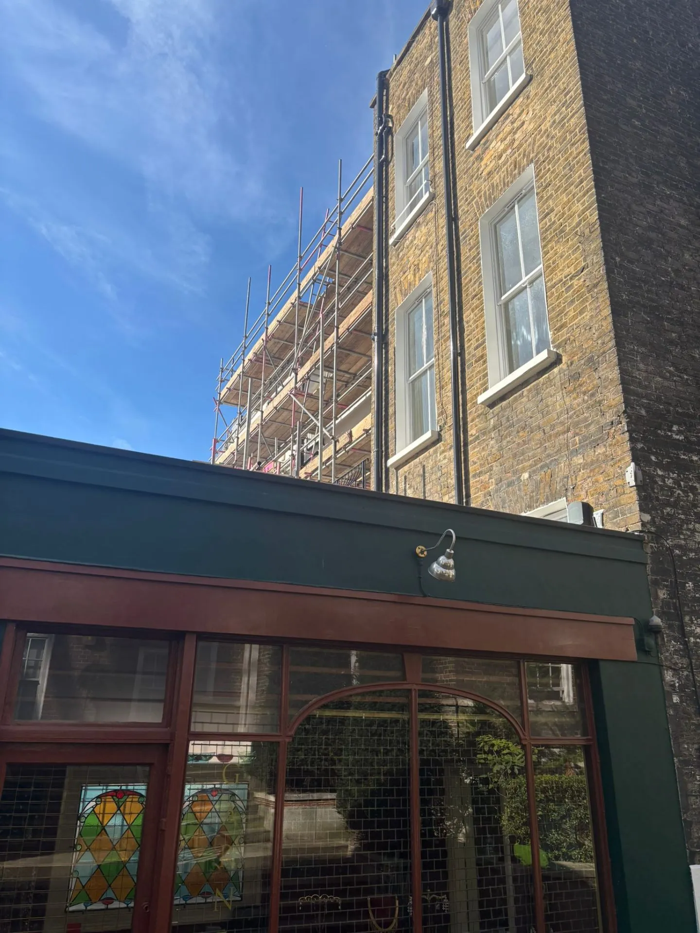 Residential scaffolding South London