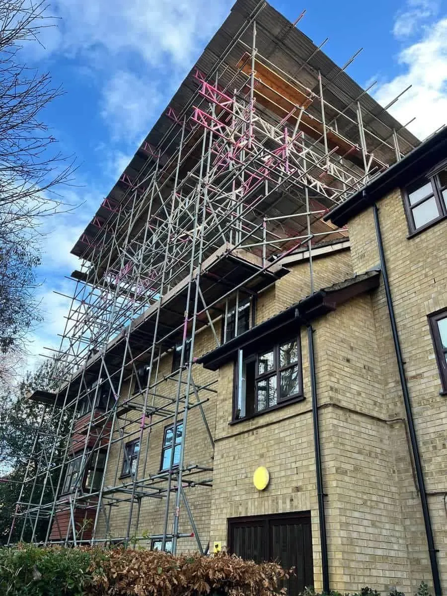 Residential scaffolding in Croydon