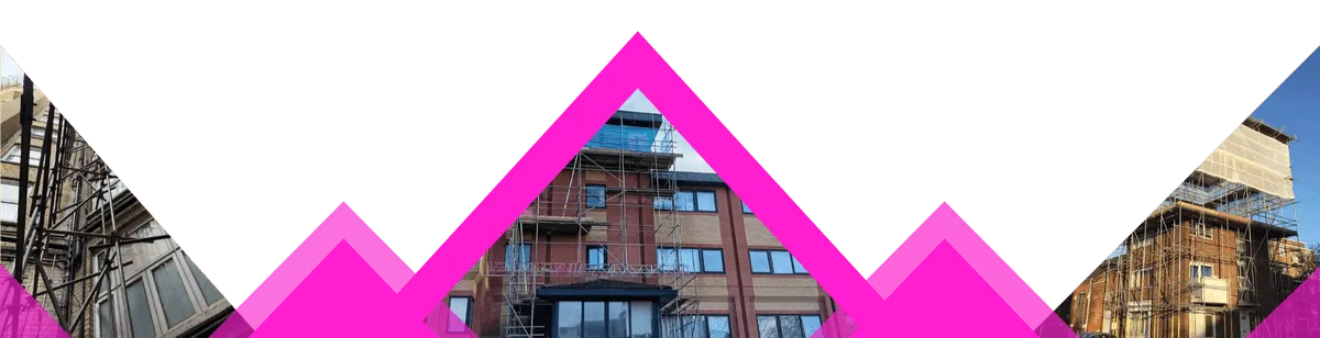 Temporary roof scaffolding services across London, Essex, Surrey and Kent by Pinnacle Scaffolding