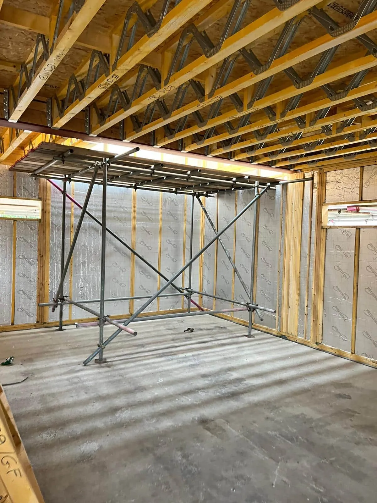 Cellecta Innovation Centre scaffolding Rochester