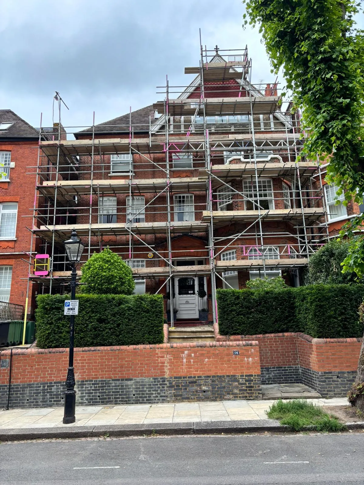 Housing association scaffolding project