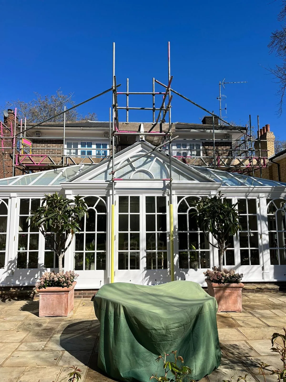 Housing estate scaffolding services