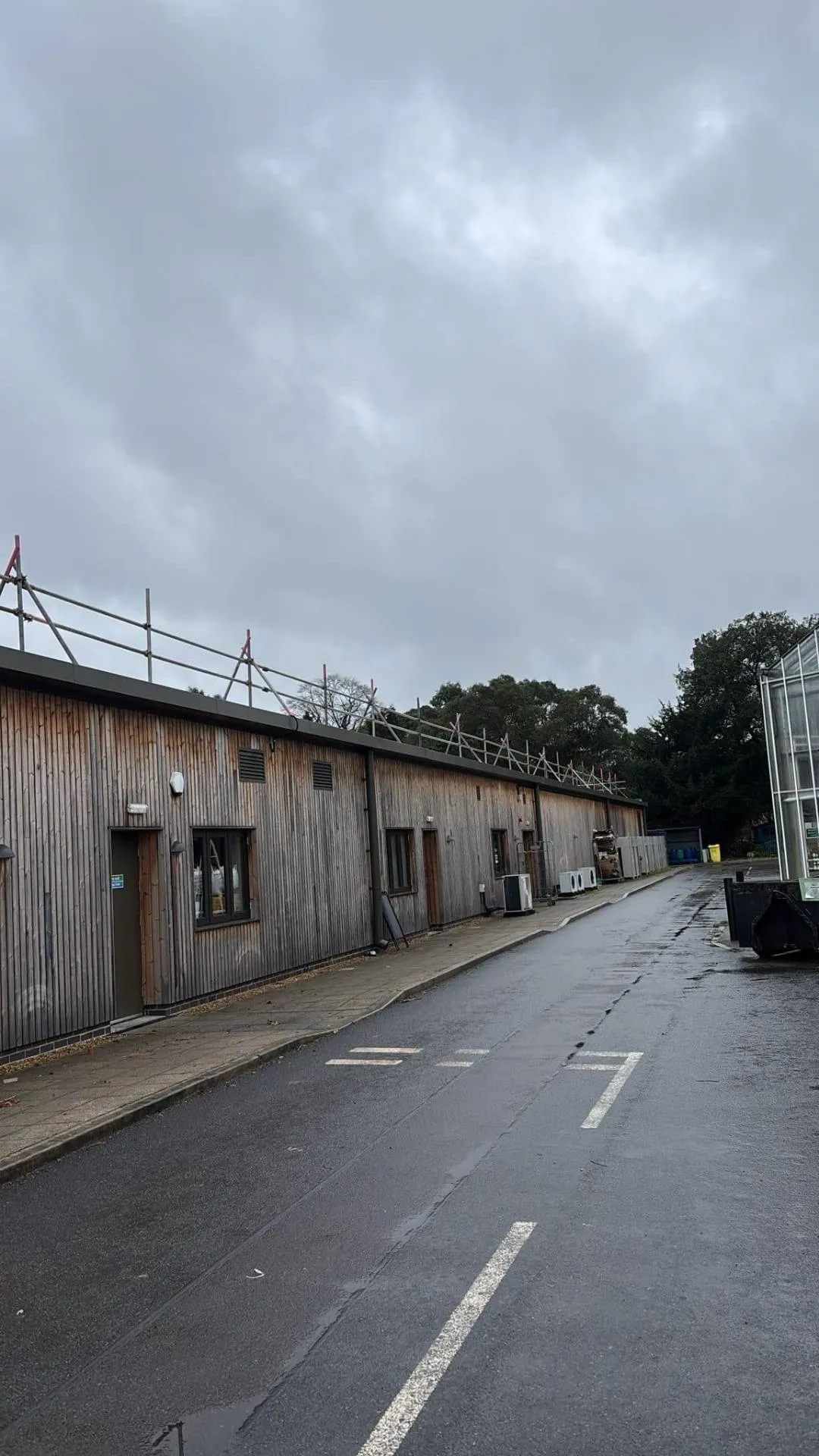 Kew Gardens commercial scaffolding project