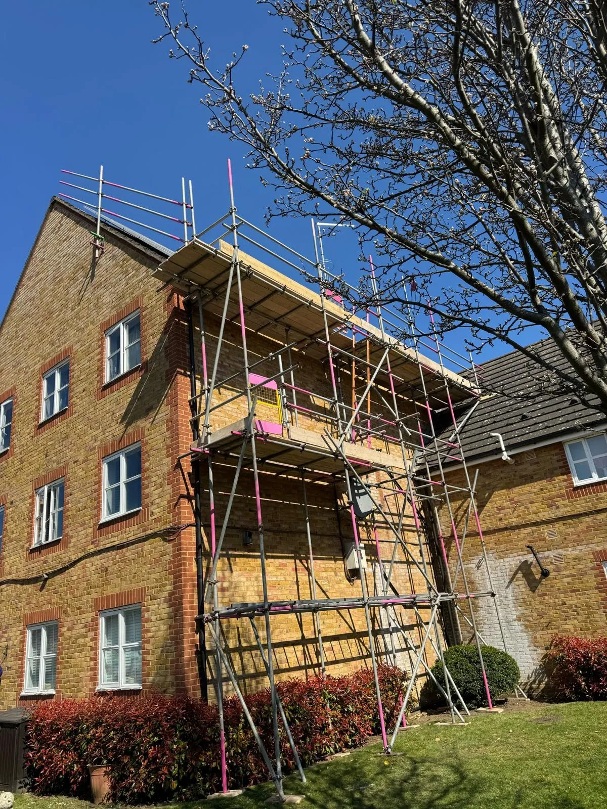 Residential Solar Scaffold, Dartford