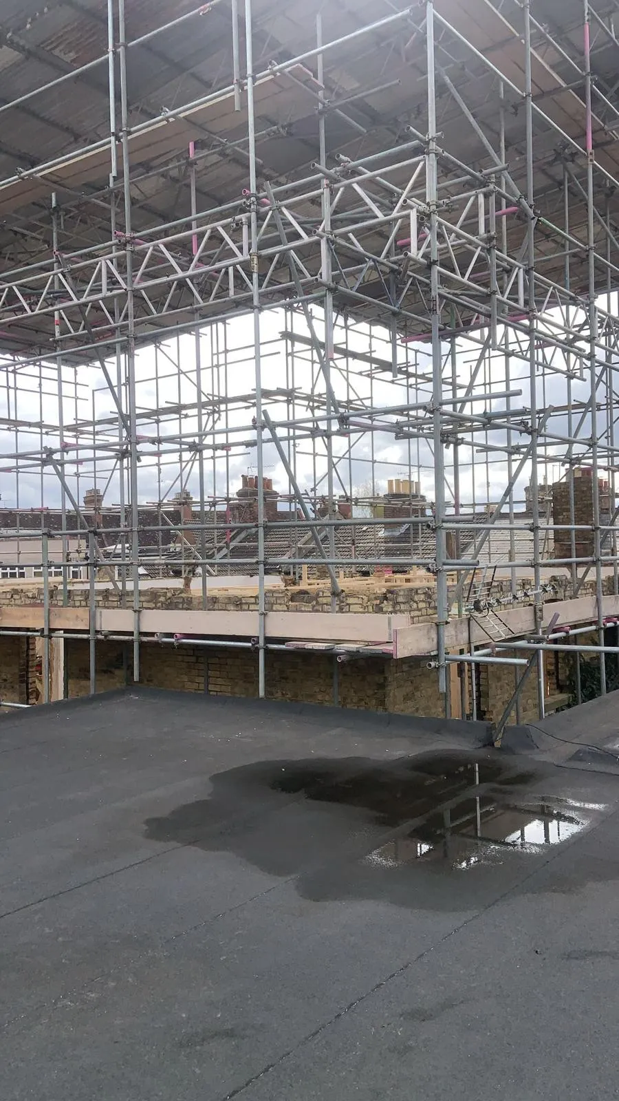 Temporary Roof, Sevenoaks, Kent